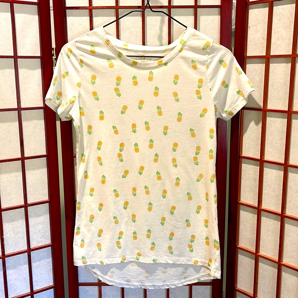 Zoe + Liv Pineapple t-shirt